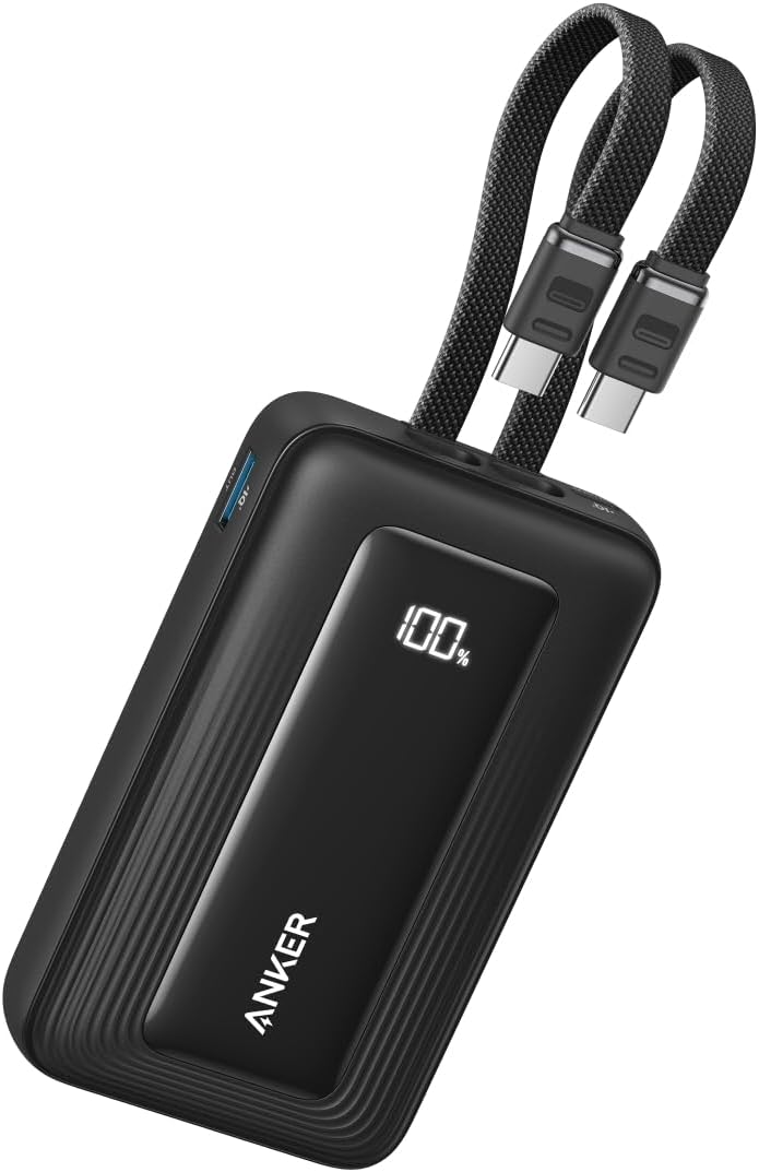 Anker 20 000 mAh 87 W (câble USB-C intégré)